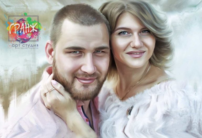 Где заказать портрет по фотографии на холсте?