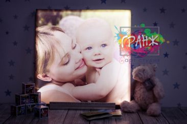 Фото светильник — картина с подсветкой по фотографии