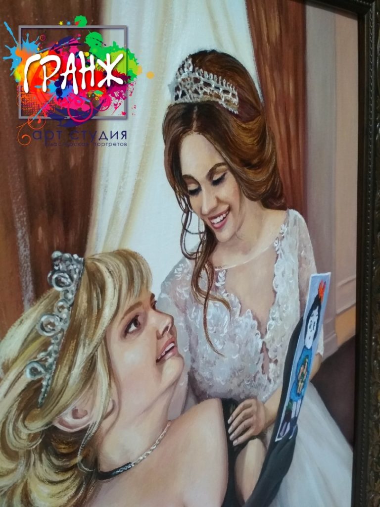 картина маслом портрет