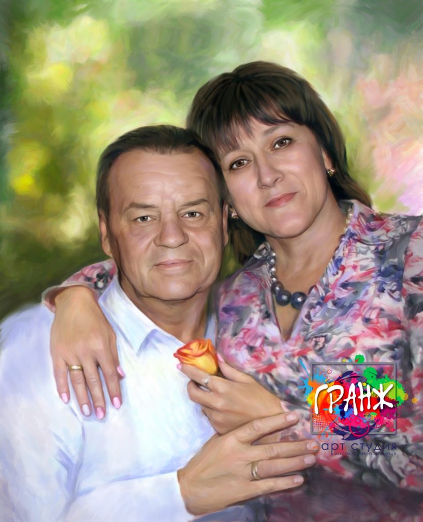 картина по фото на холсте на заказ
